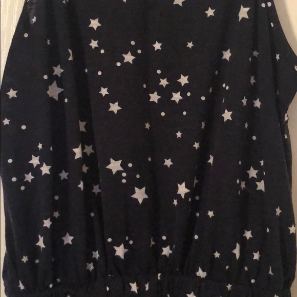 Cotton On Navy/White Star Romper - Small - Picture 2 of 2